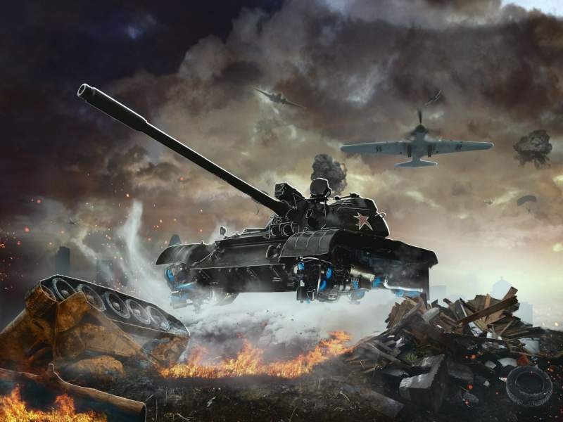 Weird War Hover Tank In Wargame