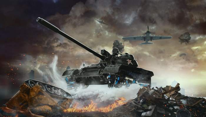 Weird War Hover Tank In Wargame