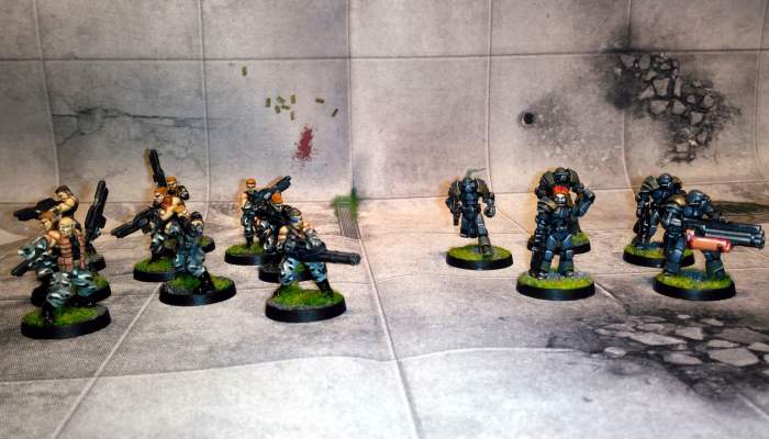 Human Military Starter Faction for F.A.D